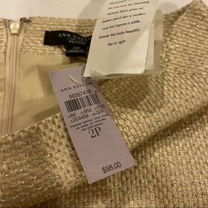 *SOLD*Ann Taylor Shimmer Tweed skirt